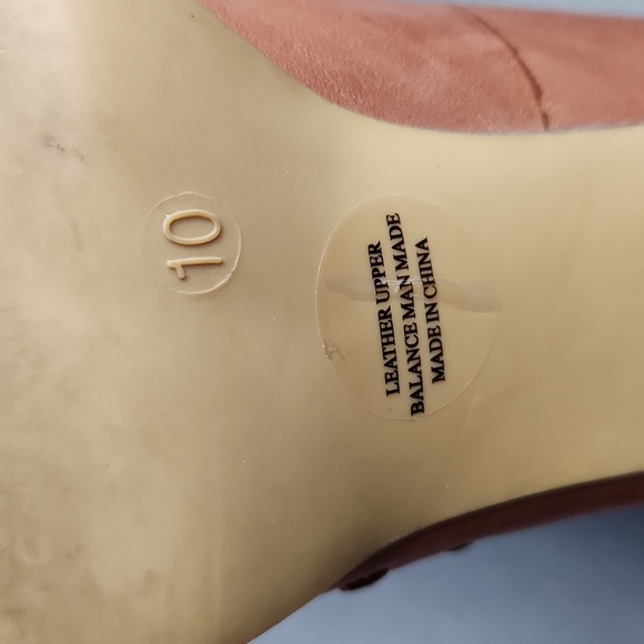 Seychelles Womens Heels Memory Lane Retro Peep Toe Flower Detail Whiskey Size 10 - Picture 7 of 16